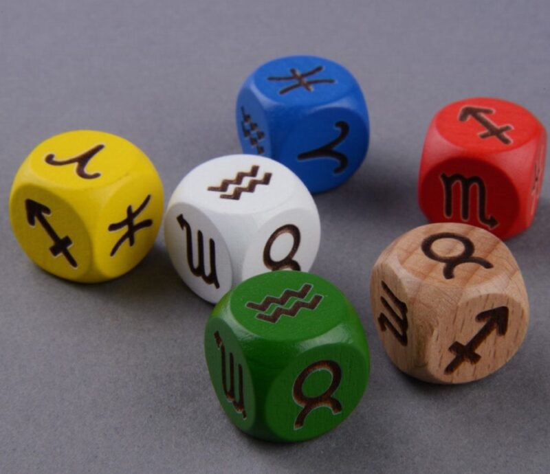 Custom Wooden Dice