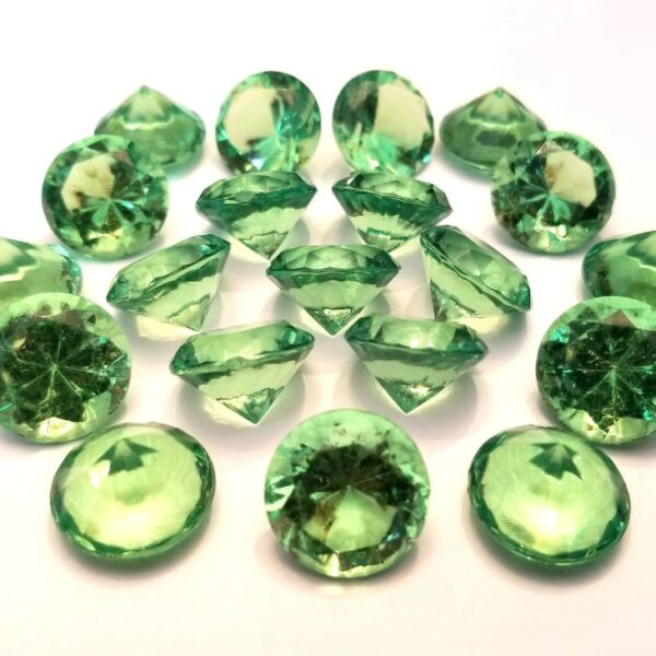 Green Gem board game token