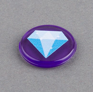 plastic game token